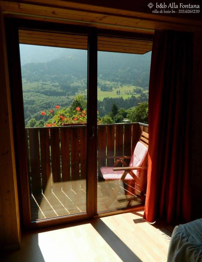 B&B Alla Fontana Lozio Экстерьер фото