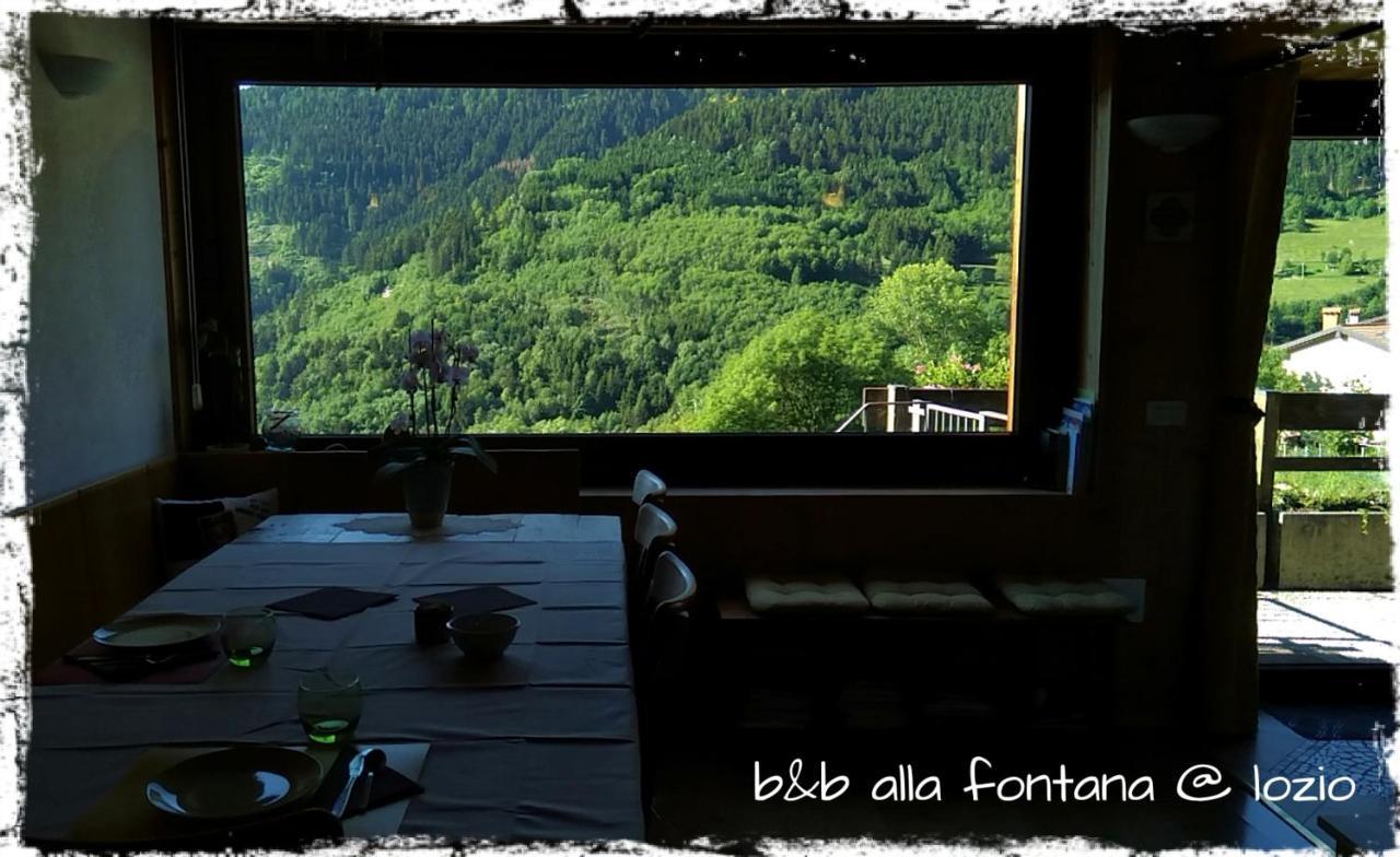 B&B Alla Fontana Lozio Экстерьер фото